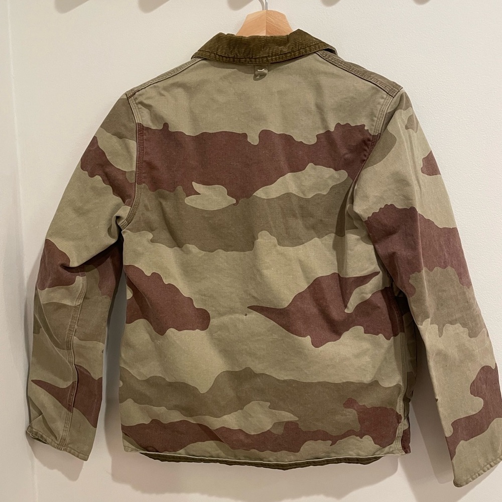 A.P.C. Men's Brown and Tan Field Jacket - Picture 2 of 3